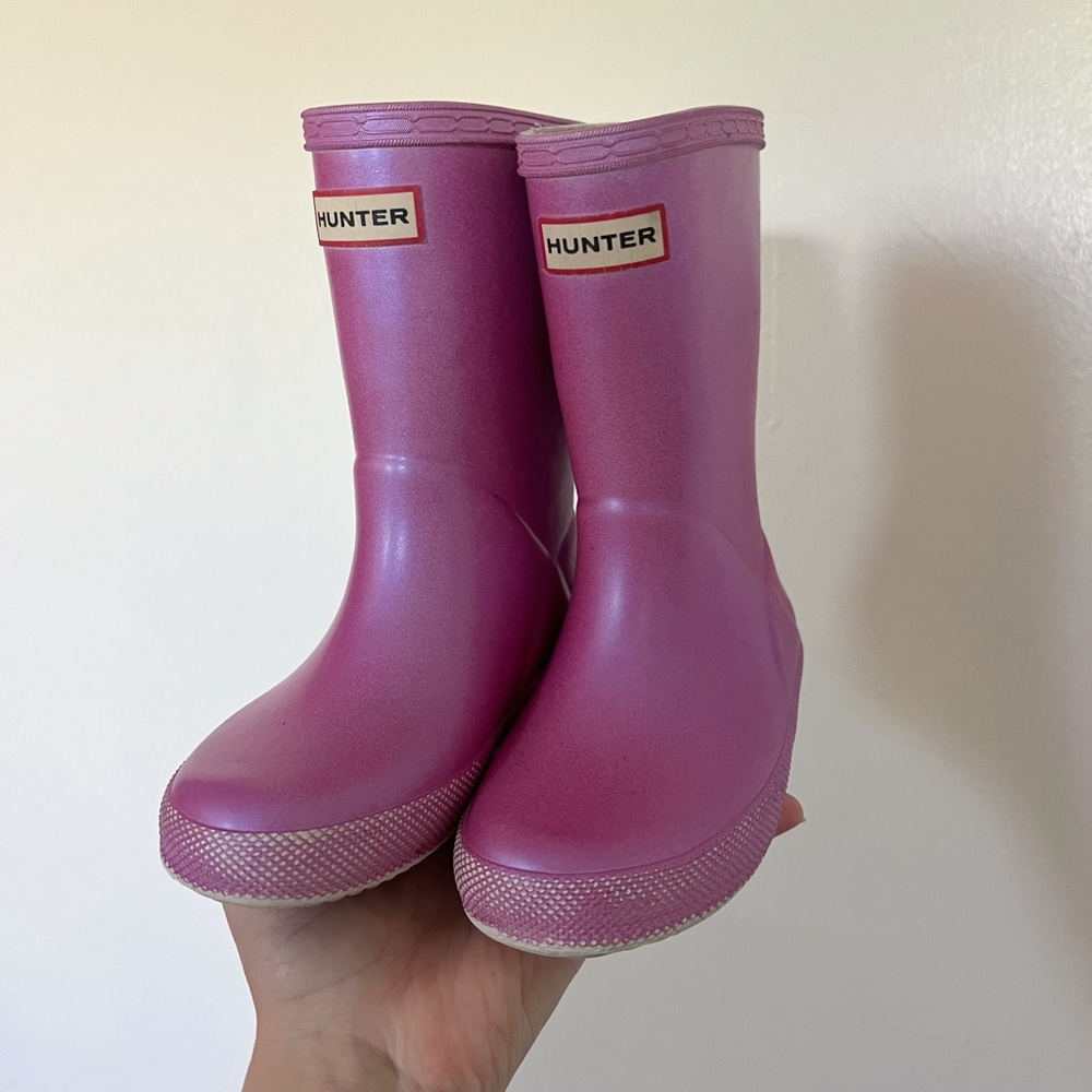 Hunter Boots - Nebula hot pink